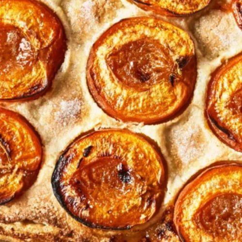 apricot & almond cream galette fruit dessert