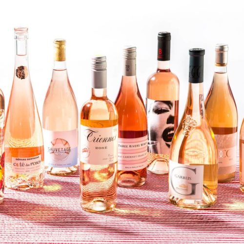 9 bottles of Rosé wines